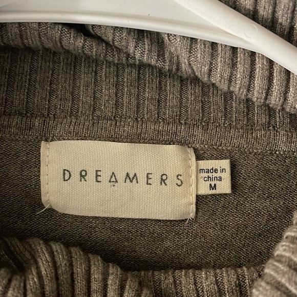 Dreamer Cowl Neck tunic sweater/sweater dress, Size M - Picture 7 of 9